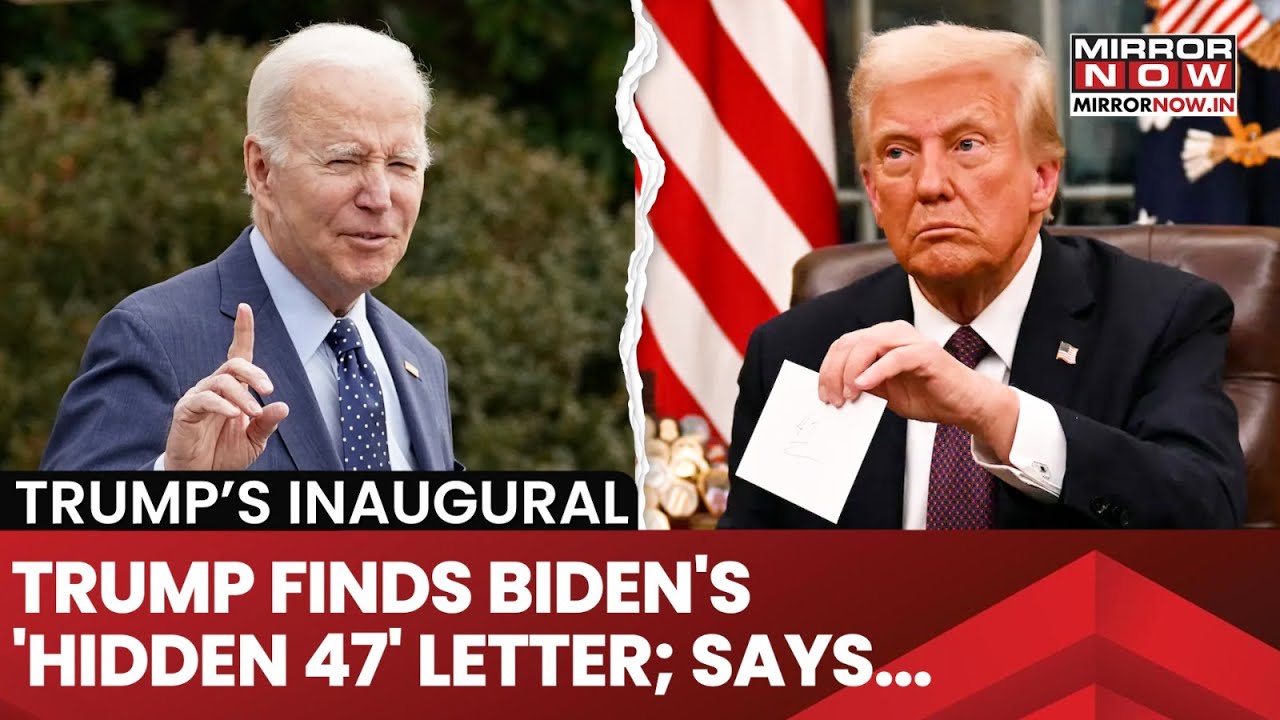 Donald Trump Temukan Surat 47 Milik Joe Biden di Dalam Laci