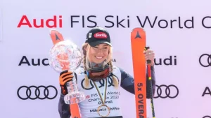 Mikaela Shiffrin Raih Kemenangan Bersejarah ke-100 di Ajang Balap Piala Dunia